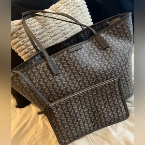 Tory Burch Ever Ready Tote- Zinc (large)